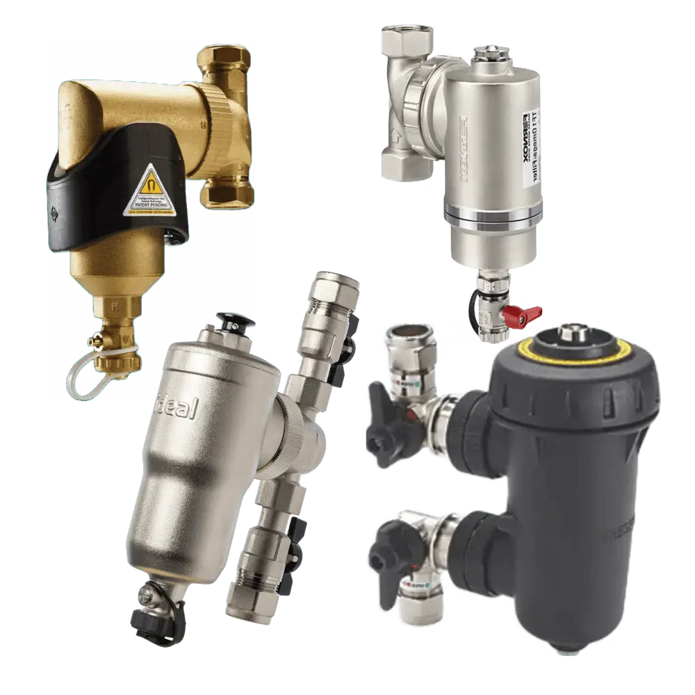 Magnetic filters installation
